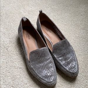Crown Vintage Silver Loafers